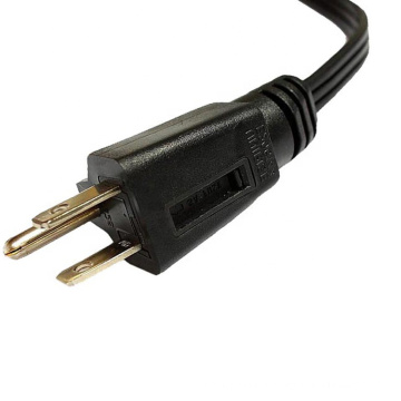 NEMA 5-15P ac power cable with 5 Amp Fuse Plug